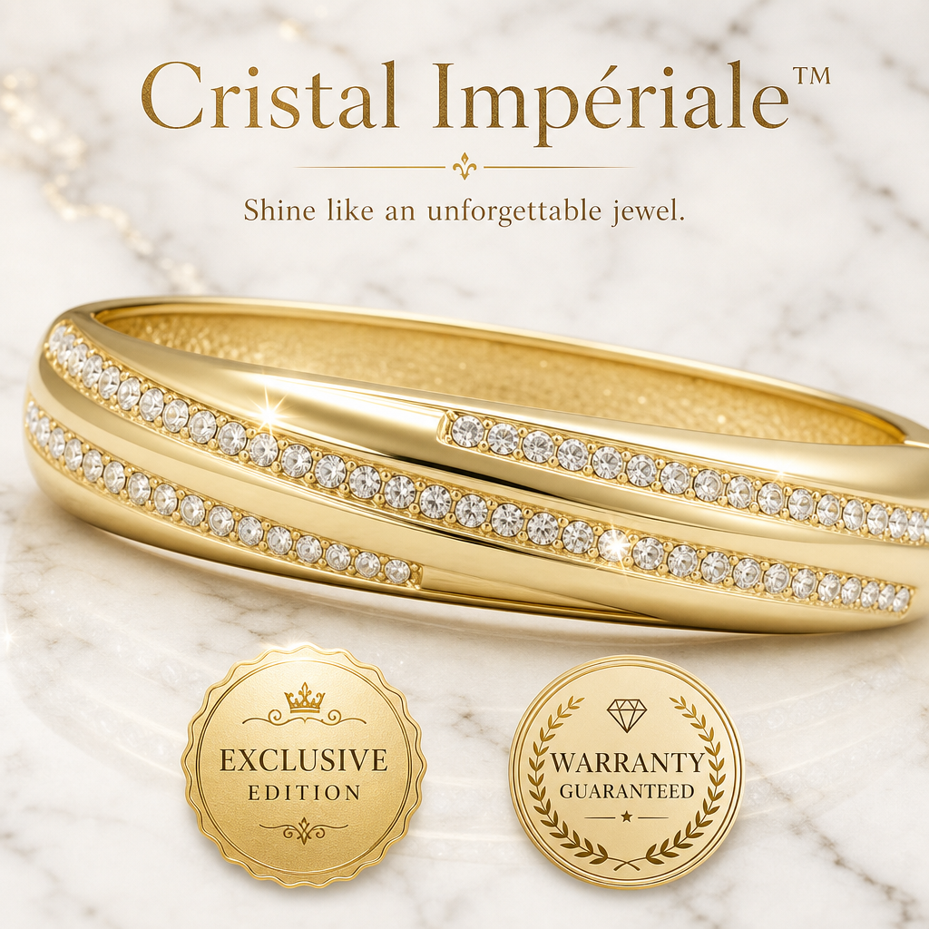 LO2150 - Flash Gold White Metal Bangle with Top Grade Crystal  in Clear