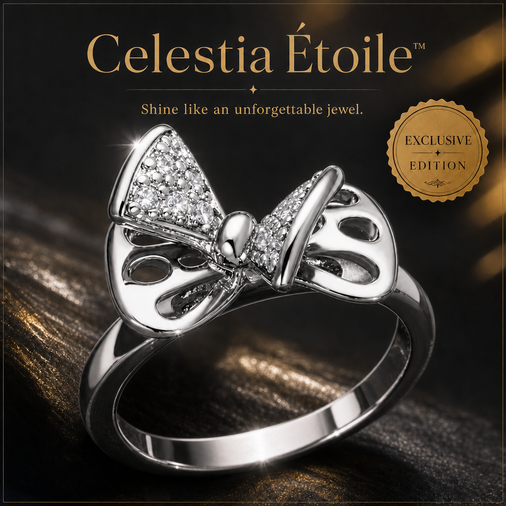 3W570 - Rhodium Brass Ring with AAA Grade CZ  in Clear