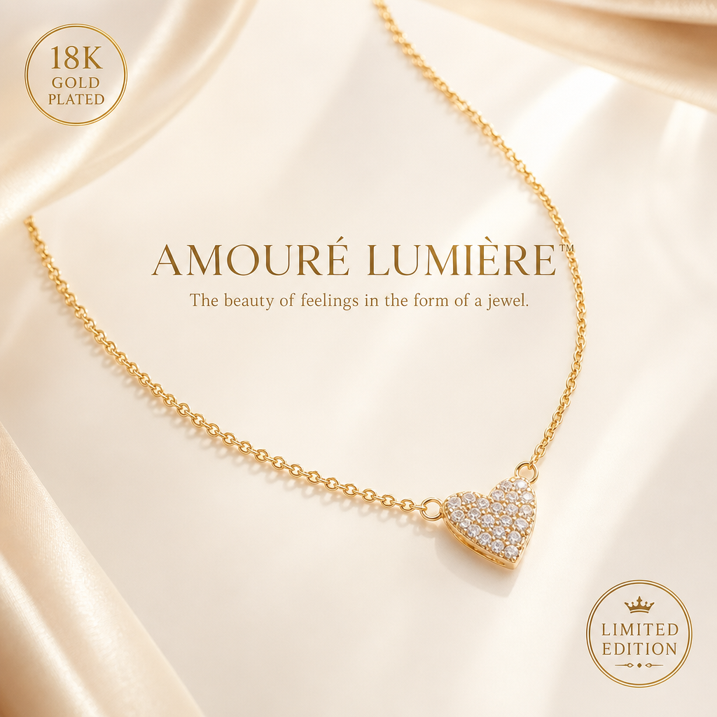 Mini Heart Big Love Necklace