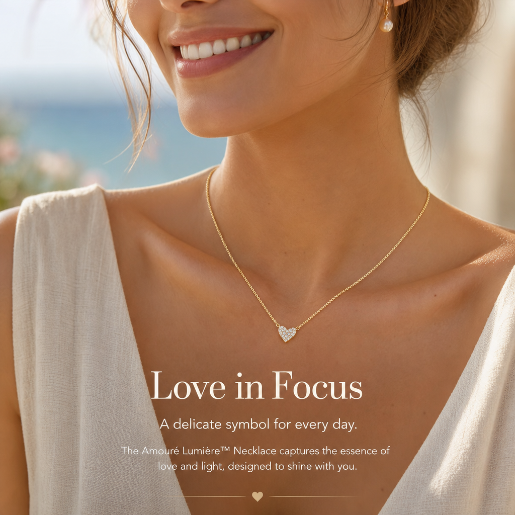 Mini Heart Big Love Necklace