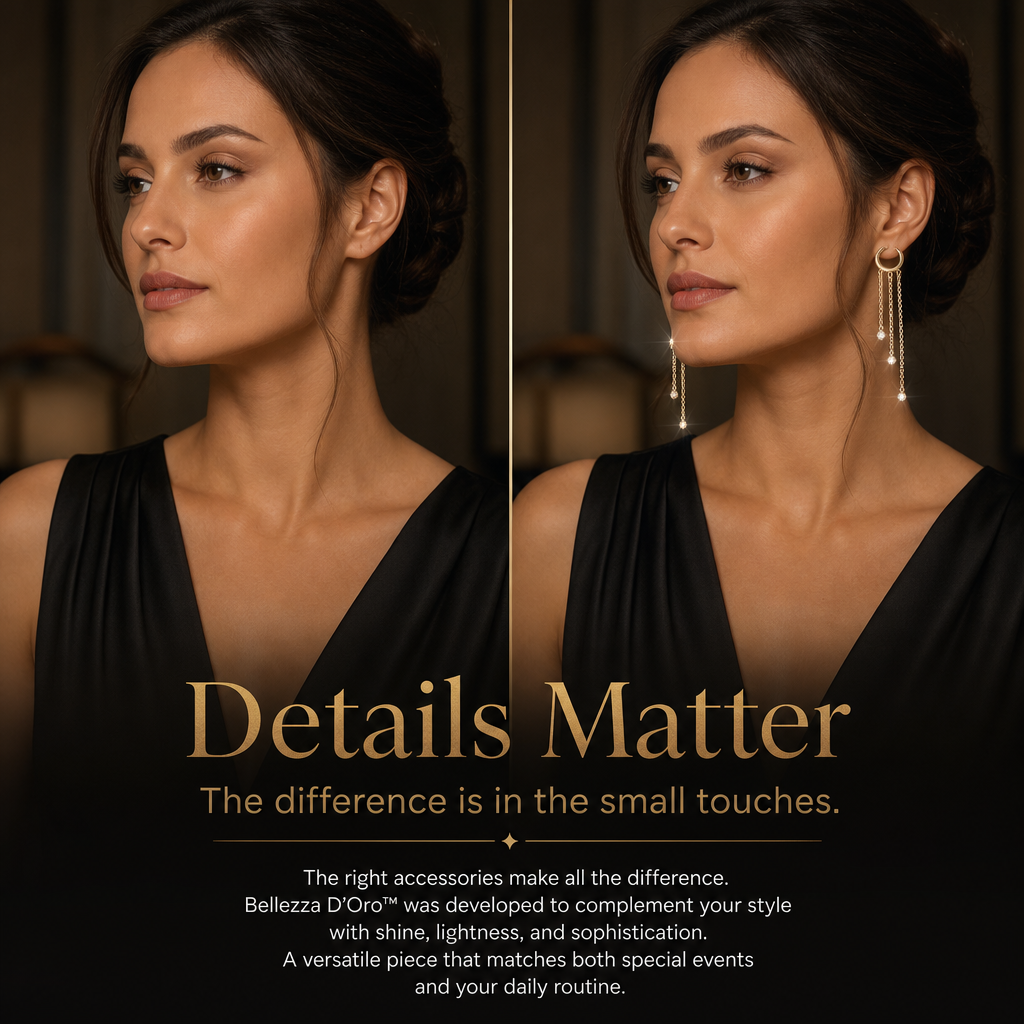 Gold Filled Long Dangle CZ Stone Huggie Earrings (L71)