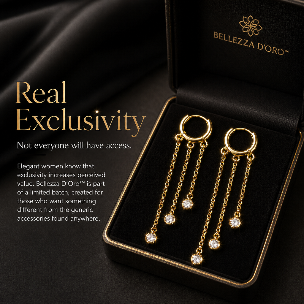 Gold Filled Long Dangle CZ Stone Huggie Earrings (L71)